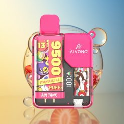 Aivono Aim-Tank 9500 Züge Erdbeere Eis 18ml Deutschland Großhandel