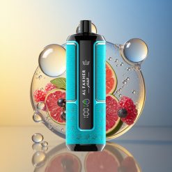 Al Fakher Crown Bar 15K Hypermax Schwarzjohannisbeere Eis 15K Züge Deutschland Großhandel