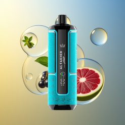 Al Fakher Crown Bar 15K Hypermax Züge Schwarze Johannisbeere Minze Deutschland Großhandel