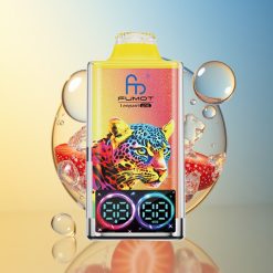 Fumot Leopard 40K Puffs Erdbeer-Eis Dual Mesh Deutschland Großhandel