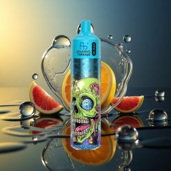 Fumot RandM Tornado 30000 Puffs Schwarz Eis LED Display Deutschland Großhandel