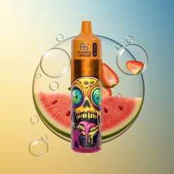 Fumot RandM Tornado 30000 Züge Erdbeer Wassermelone LED Display Deutschland Großhandel