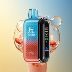 Fumot Tornado 20000 Züge Erdbeer-Eis Dual Mesh Coil Deutschland Großhandel