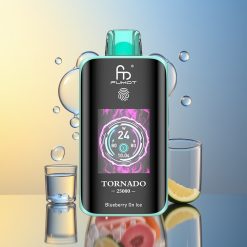 Fumot Tornado 25000 Puffs Blaubeere Auf Eis 20ml Deutschland Großhandel
