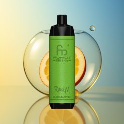 RandM Fumot Shisha 10000 Züge Doppel Apfel 18ml Deutschland Großhandel