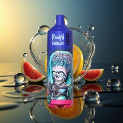 RandM Fumot Tornado 9000 Züge Schwarz Eis Deutschland Großhandel