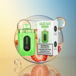 Razz Bar 50K Puffs Erdbeere Eis Einweg Vape Typ-C Deutschland Großhandel