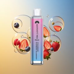 Hayati Pro Max 4000 Züge Erdbeere Himbeere Heidelbeere Dual 1.1 Ohm Mesh Coil Deutschland Großhandel