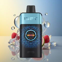 IGET ONE 12000 Puffs Heidelbeere Eis Einweg Vape Großes Gebogenes Farbdisplay Deutschland Großhandel