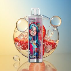 UWIN Crystal 10000 Puffs Erdbeereis RGB Deutschland Großhandel