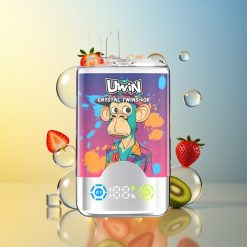 UWIN Crystal Twins 40000 Züge Erdbeere Kiwi Traube Eis Deutschland Großhandel