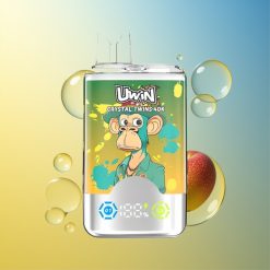 UWIN Crystal Twins 40000 Züge Kiwi Passionsfrucht Guava Zwei Apfel Deutschland Großhandel