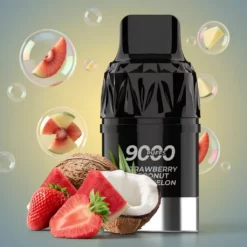 Crwn Pod 9000 Züge Erdbeer-Kokos-Wassermelone USB-C Deutschland Großhandel